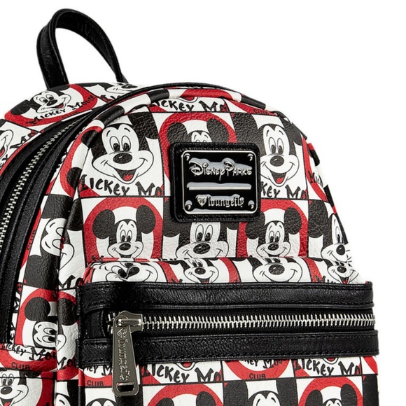 Disney Parks Mickey Club Mini Backpack By Loungefl - Picture 2 of 3